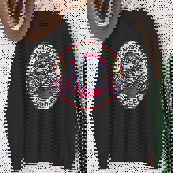 Cafe Racer フルスロットル ヴィンテージモーターサイクルtシャツ スウェットシャツ 年配の女性への贈り物