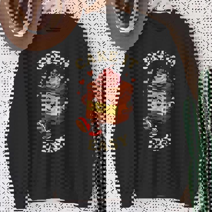 Cake It Easy Take It Easy Fruit スウェットシャツ 年配の女性への贈り物