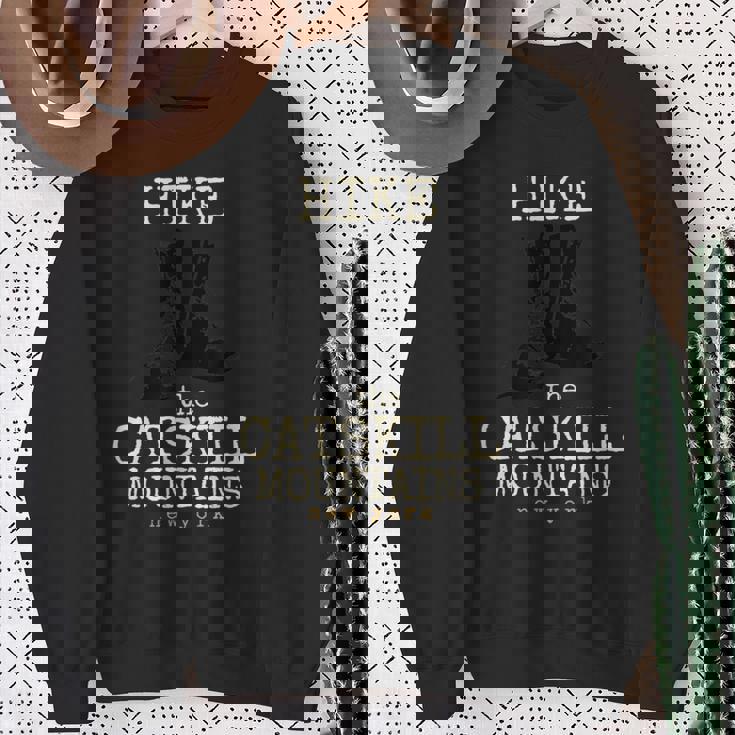 Catskill Mountains Hike New York キャッツキルシャツ スウェットシャツ 年配の女性への贈り物