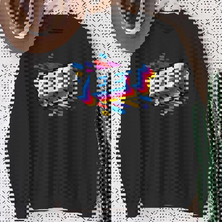 Celebration Yeet キッズ トレンディ ミーム スローガン Yeeting スウェットシャツ 年配の女性への贈り物