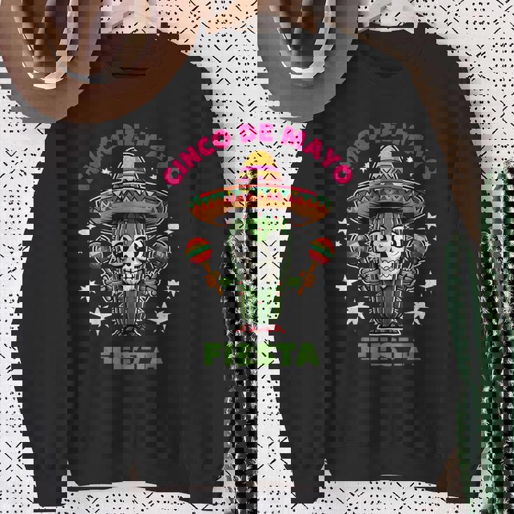 Cinco De Mayo キッズ メキシコ メキシコフェスティバル ソンブレロ カルベラ スウェットシャツ 年配の女性への贈り物