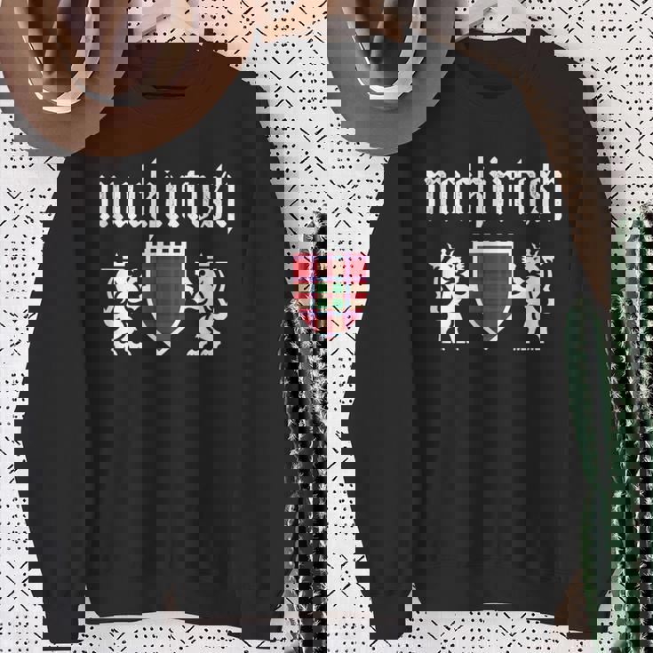 Clan Mackintosh タータン スコットランドチェック マッキントッシュクラン スウェットシャツ 年配の女性への贈り物