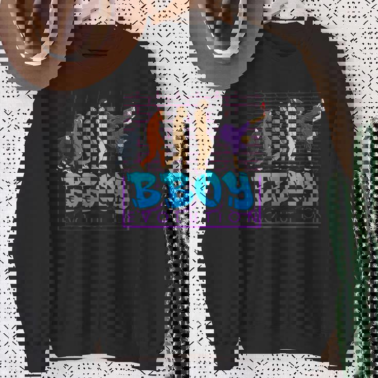 Cool B-Boy ブレイクダンス ヒップホップ ダンサー エボリューション スウェットシャツ 年配の女性への贈り物