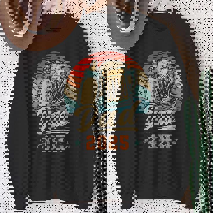 Dad 2025 年のパパ 初めての父の日 若いパパ 新しいパパ スウェットシャツ 年配の女性への贈り物