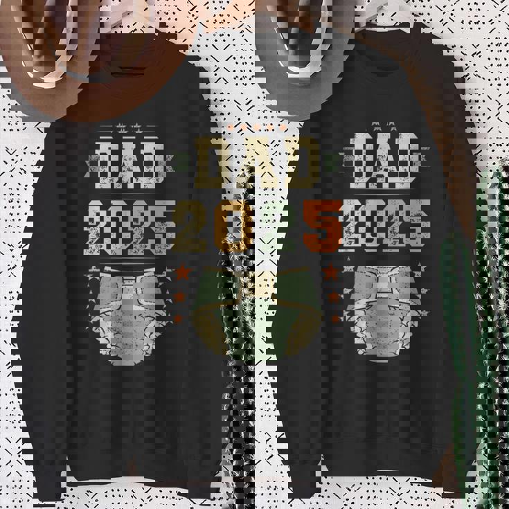 Dad 2025 年生パパ、新米パパ、初めてのパパ スウェットシャツ 年配の女性への贈り物