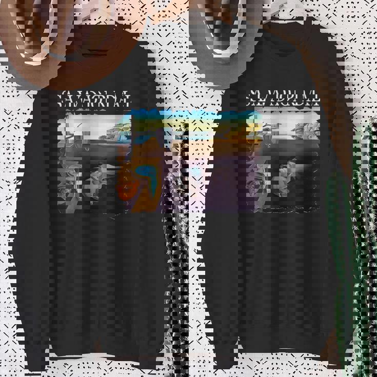 Dali メモリーの持続性 スウェットシャツ 年配の女性への贈り物