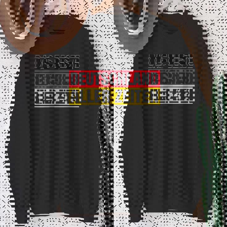 Das Beste Deutschland Aller Zeiten。 スウェットシャツ 年配の女性への贈り物