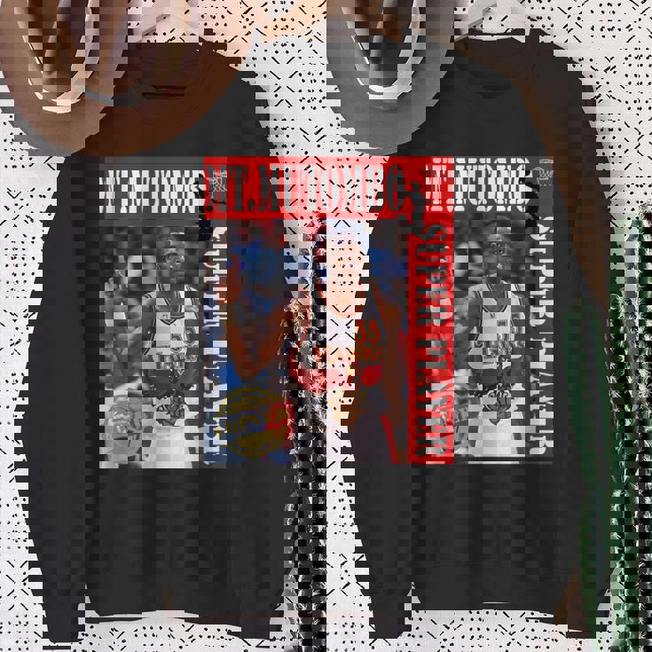 Dikembe Mutombo_Nba_001 スウェットシャツ 年配の女性への贈り物