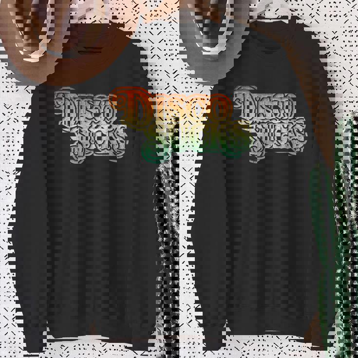 Discoucks 1970S Retrointage DesgastadoCamisa de entrenamiento Regalos para ancianas