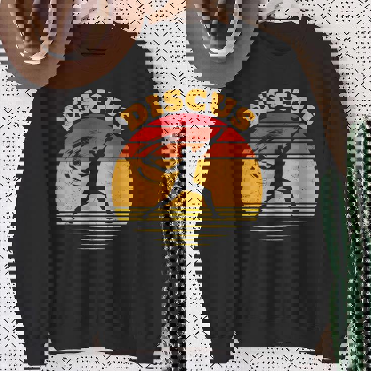 Discus ヴィンテージサンセット スウェットシャツ 年配の女性への贈り物