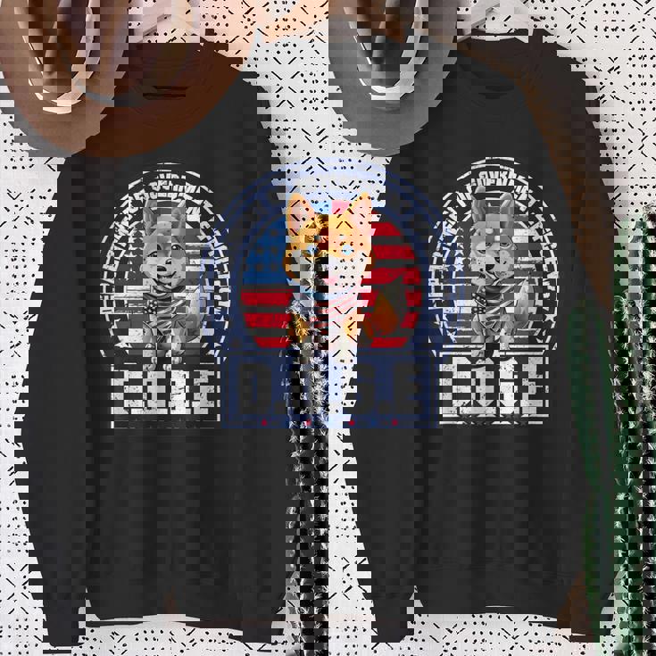 Doge DOGE 政府効率省 スウェットシャツ 年配の女性への贈り物