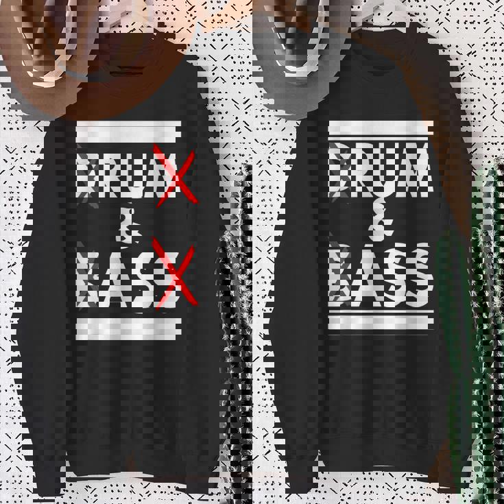 Drum And Bass Rum And Ass スウェットシャツ 年配の女性への贈り物