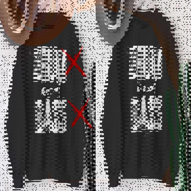 Drum And Bass Rum And Ass スウェットシャツ 年配の女性への贈り物