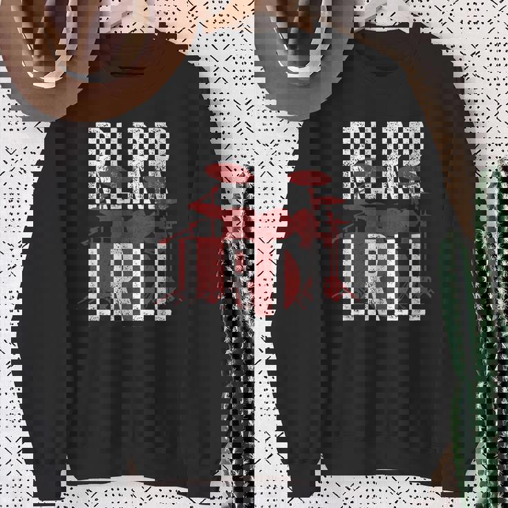 Drummers ドラム パラディドル 練習ドリル スウェットシャツ 年配の女性への贈り物