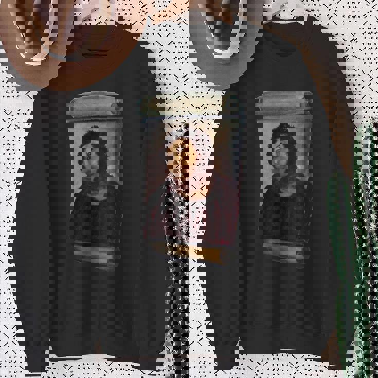 Ecce Homo Cecilia ユーモア クール アンダージャケット グラフィック Jesus スウェットシャツ 年配の女性への贈り物