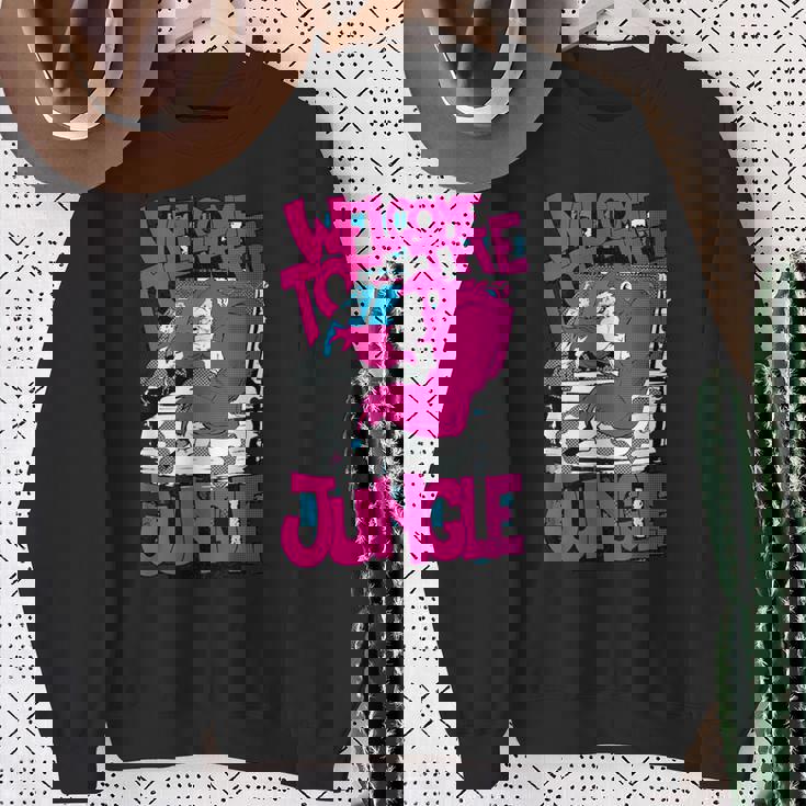 Edmトリッピーゴリラジャングルダンスミュージックレイブフェスティバル スウェットシャツ 年配の女性への贈り物