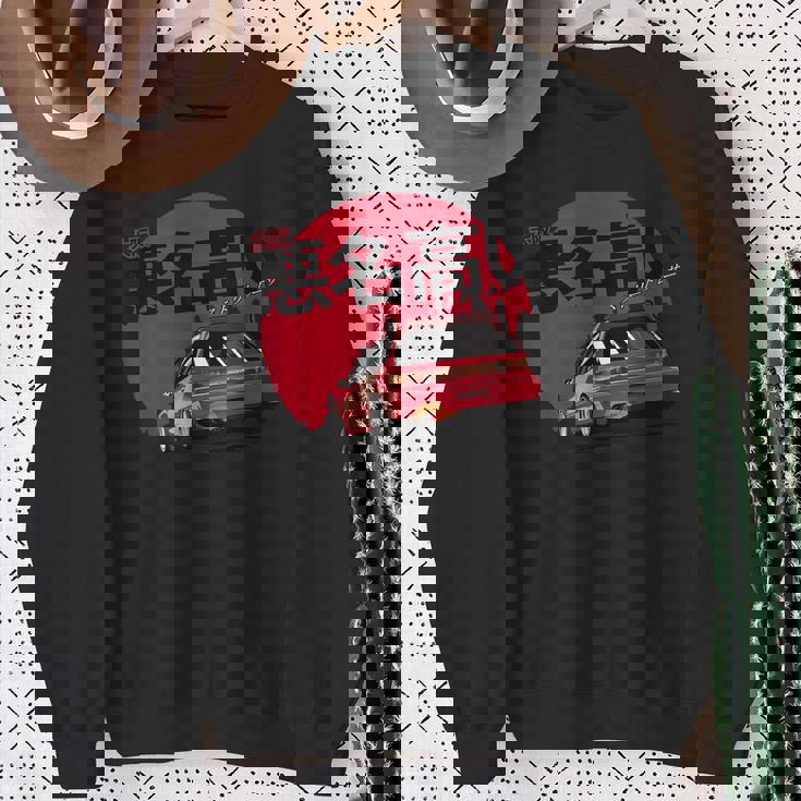 Ef Civic 和風レトロカー スウェットシャツ 年配の女性への贈り物