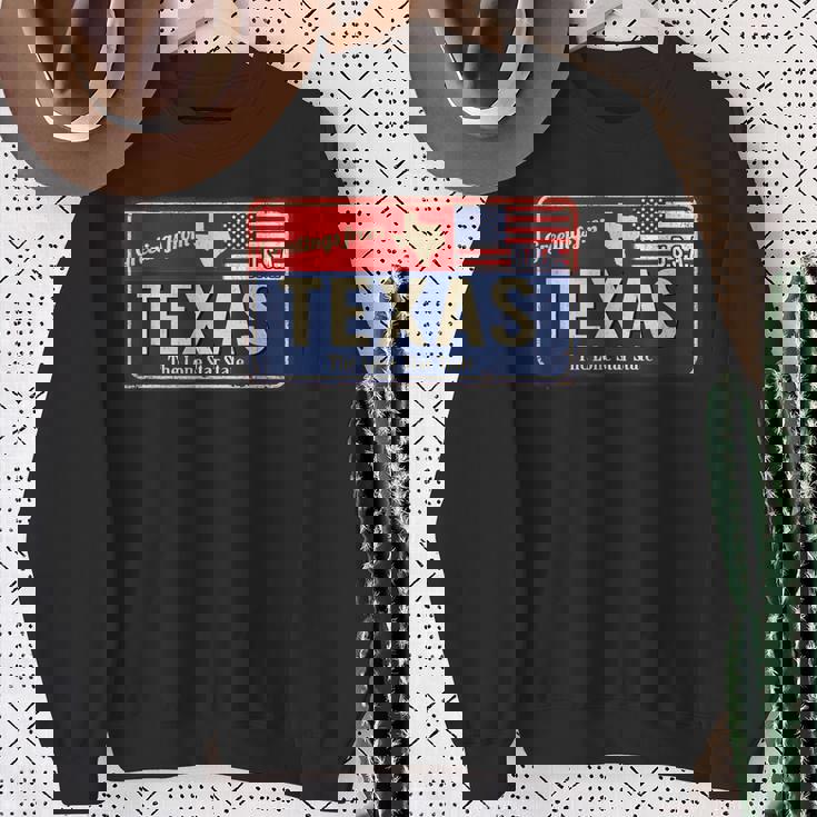 Enjoy Wear Cool Texas Wildintage Texas Usa スウェットシャツ 年配の女性への贈り物