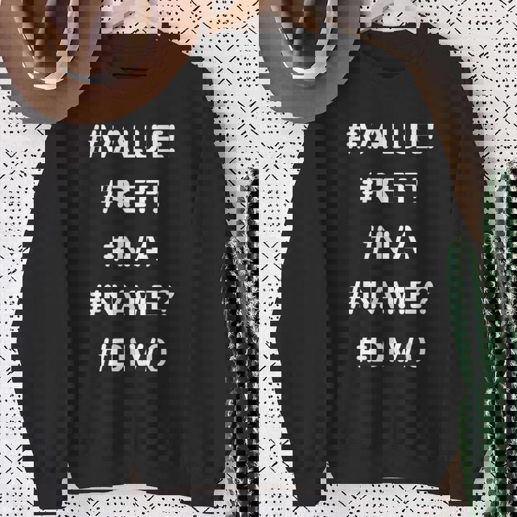 Excelデザインの面白い会計士シャツのエラー スウェットシャツ 年配の女性への贈り物