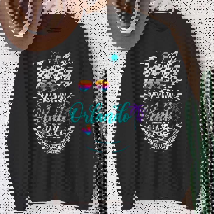 Family Vacation Orlando 2025 Beach Summer Vacation 2025 Sweatshirt Gifts for Old Women