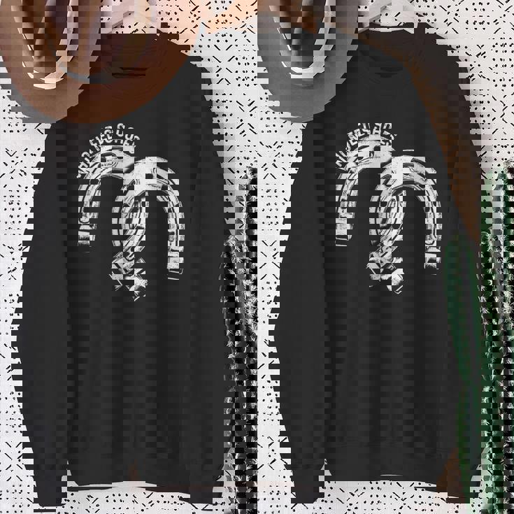 Farrier Needs 靴 蹄鉄 トリム 馬蹄 靴 スウェットシャツ 年配の女性への贈り物