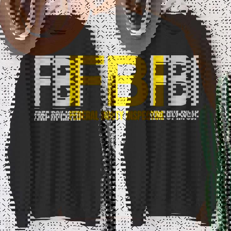 Fbi – 連邦戦利品検査官xオンリーラブデートファンアイロニー スウェットシャツ 年配の女性への贈り物