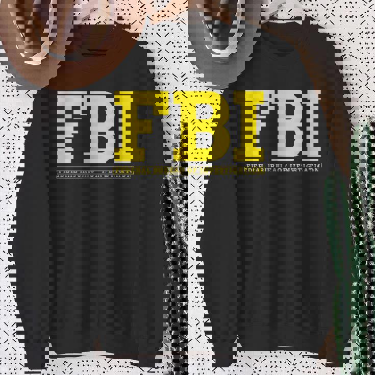 Fbi連邦捜査官事務所両面 スウェットシャツ 年配の女性への贈り物