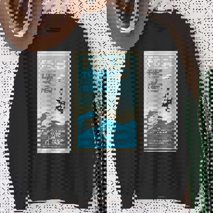 Felix Tries To Rest 1924 スウェットシャツ 年配の女性への贈り物