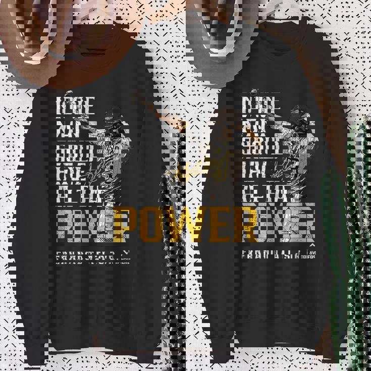 Fernando Tatis Jr Poweran Diego Mlbpa スウェットシャツ 年配の女性への贈り物