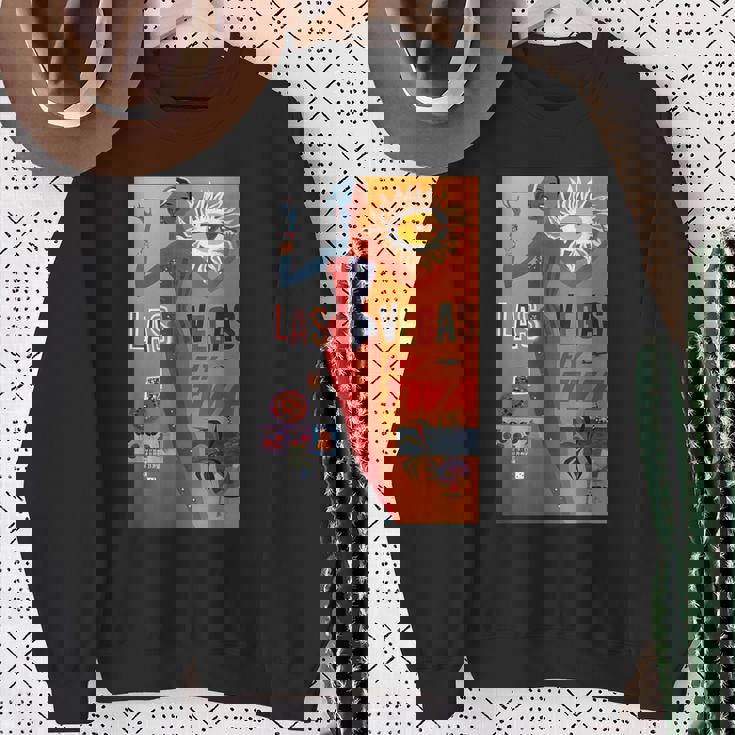 Fly Twa ラスベガス ビンテージ トラベルtシャツ スウェットシャツ 年配の女性への贈り物