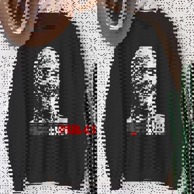 Fulci Livesゾンビホラー映画tシャツ スウェットシャツ 年配の女性への贈り物