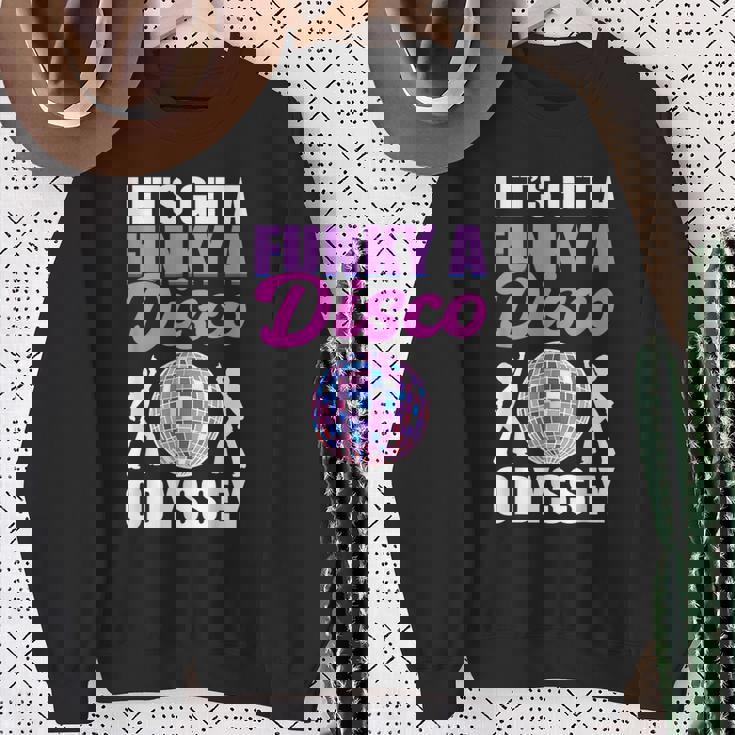 Funkyoul Music Lovers ヴィンテージ グルーヴィーディスコ スウェットシャツ 年配の女性への贈り物