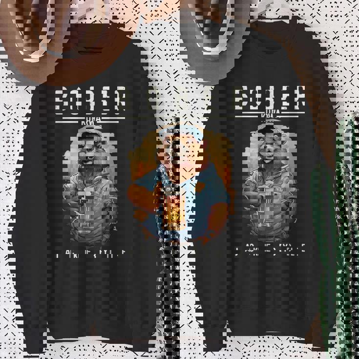 Bober Bóbr Kurwa Polish Kurwa Bober スウェットシャツ 年配の女性への贈り物