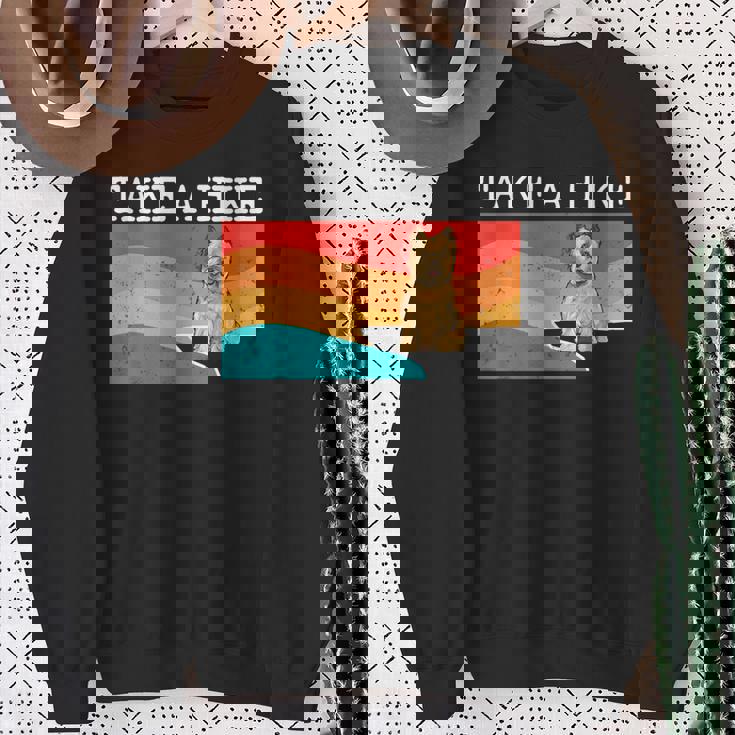 Take A Hike ケアンテリア グラフィック ハイキング スウェットシャツ 年配の女性への贈り物