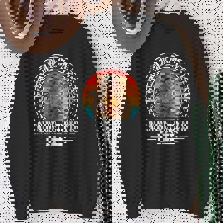 Work Hard Better Life Retrointage Pet Rat Lover スウェットシャツ 年配の女性への贈り物