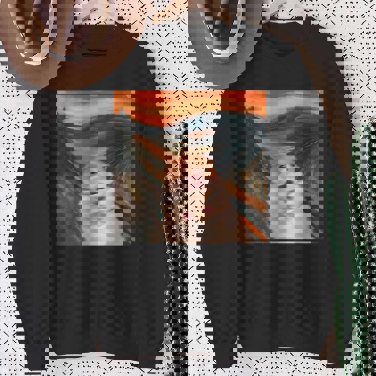 cared Hamster Memecream グラフィックtシャツ レディース メンズ スウェットシャツ 年配の女性への贈り物