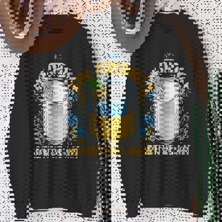 Gin And Tonicの言葉 ジンラバーズ ジングラスのジンドリンカー スウェットシャツ 年配の女性への贈り物