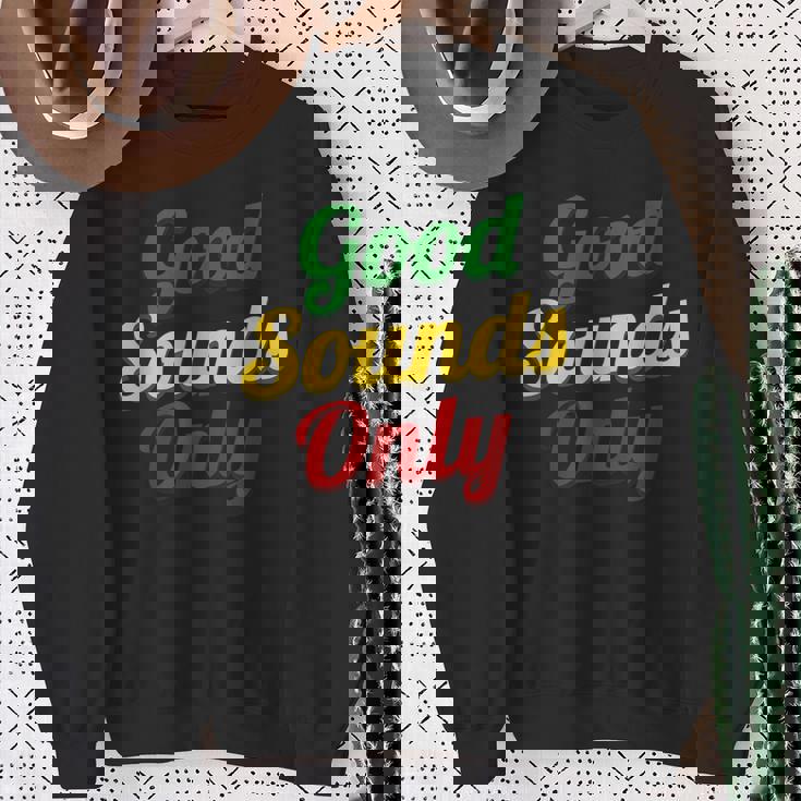 Goodounds レゲエ音楽祭 バンドシャツ スウェットシャツ 年配の女性への贈り物