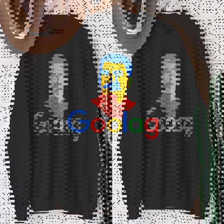 Goolag ファニーソビエト時代政治ジョーク 言論の自由スターリン スウェットシャツ 年配の女性への贈り物