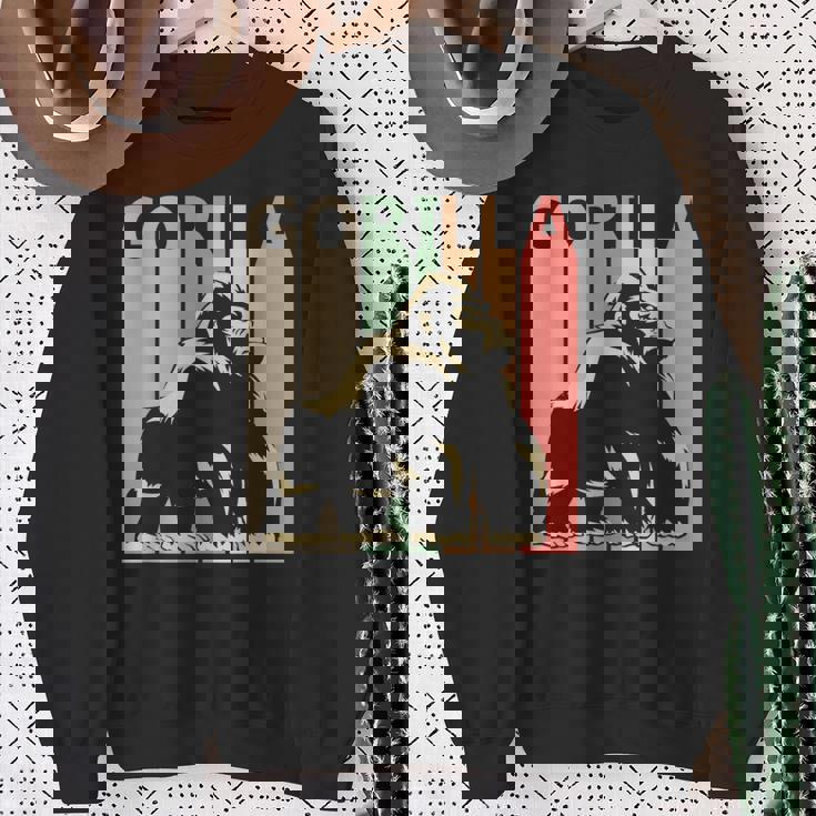 Gorilla ゴリラ スウェットシャツ 年配の女性への贈り物