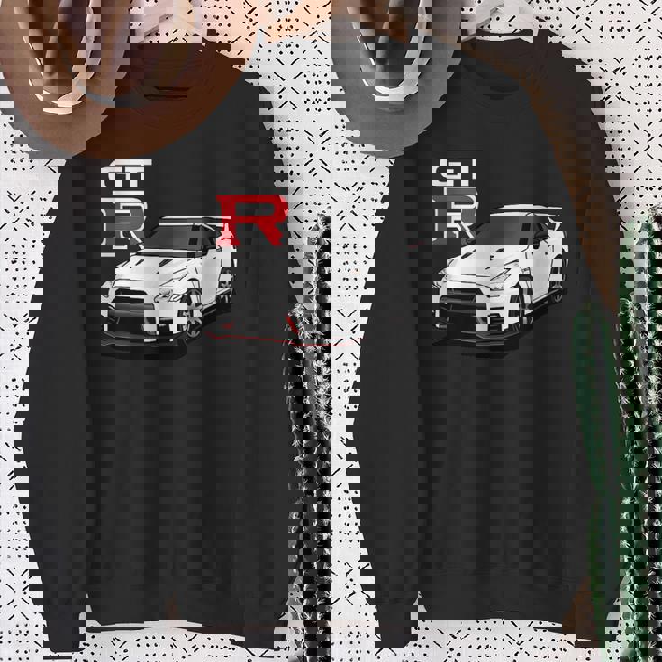 Gt R 35 Jdm ストリートレーシング ドラッグドリフト スポーツカー スウェットシャツ 年配の女性への贈り物