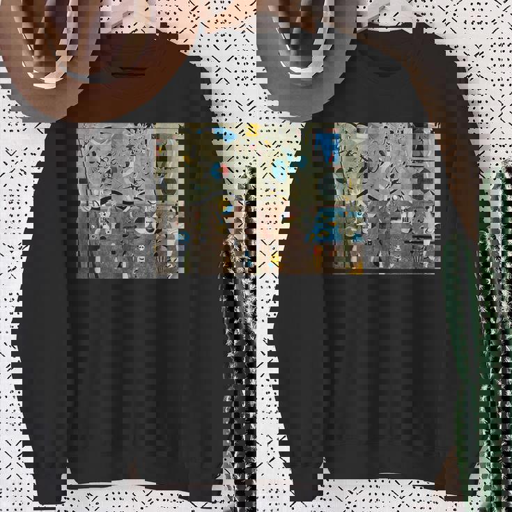 Harlequin's Carnival 有名な絵画 Miro作 スウェットシャツ 年配の女性への贈り物