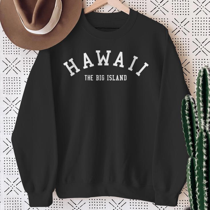 Hawaii ビッグアイランド アロハハワイ族ビーチスウェットシャツ スウェットシャツ 年配の女性への贈り物