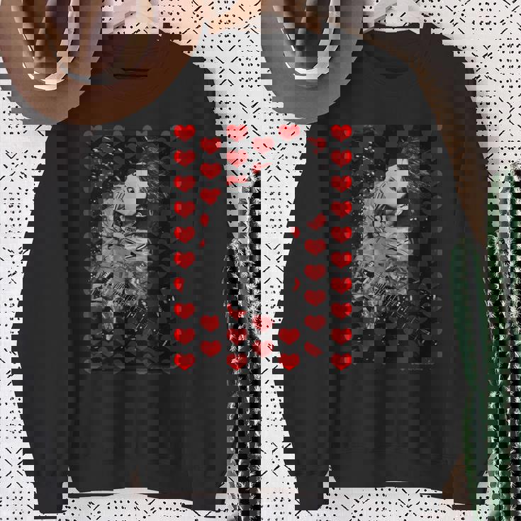 Heart Red スウェットシャツ 年配の女性への贈り物