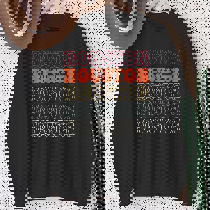 Houston ヒューストン スウェットシャツ 年配の女性への贈り物