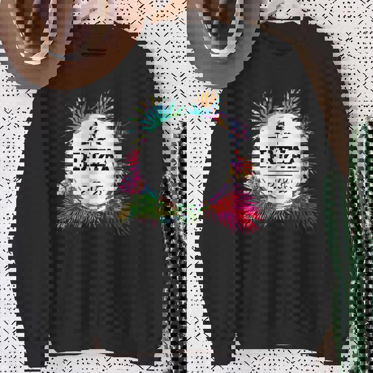 Ibiza 2025 カラフル スウェットシャツ 年配の女性への贈り物