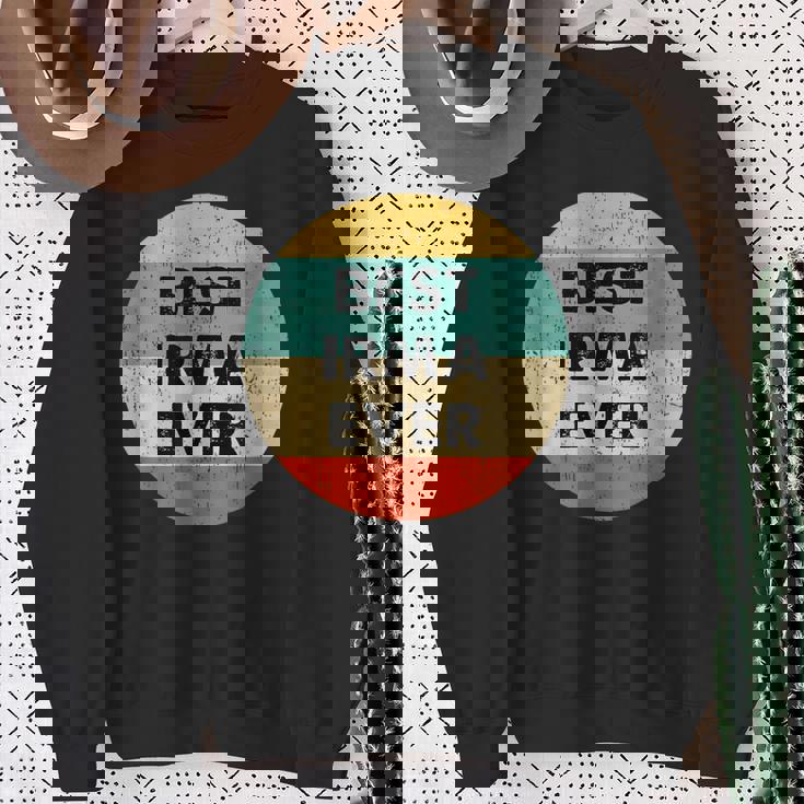 Irma 名前 スウェットシャツ 年配の女性への贈り物