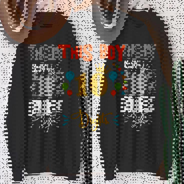 It's My 10Th Birthday シャツ ダブルディジット 10歳 男の子 スウェットシャツ 年配の女性への贈り物