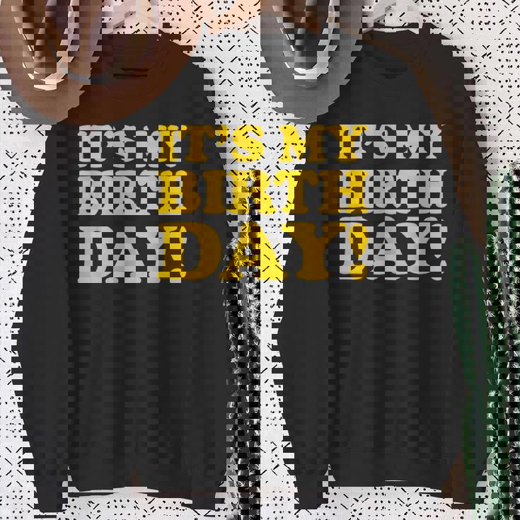 It's My Birthday スウェットシャツ 年配の女性への贈り物