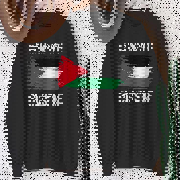 Itand With Palestine ペンダント フリーガザエルサレムモスク スウェットシャツ 年配の女性への贈り物
